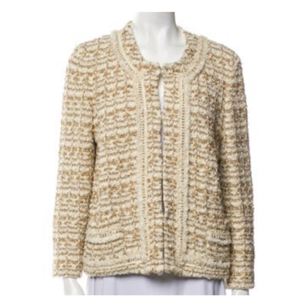 Vintage Salvatore Ferragamo tweed jacket - size L